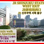 Best Located Shinjuku Central Full-Furnished Apartment 3Minwalk To Station2